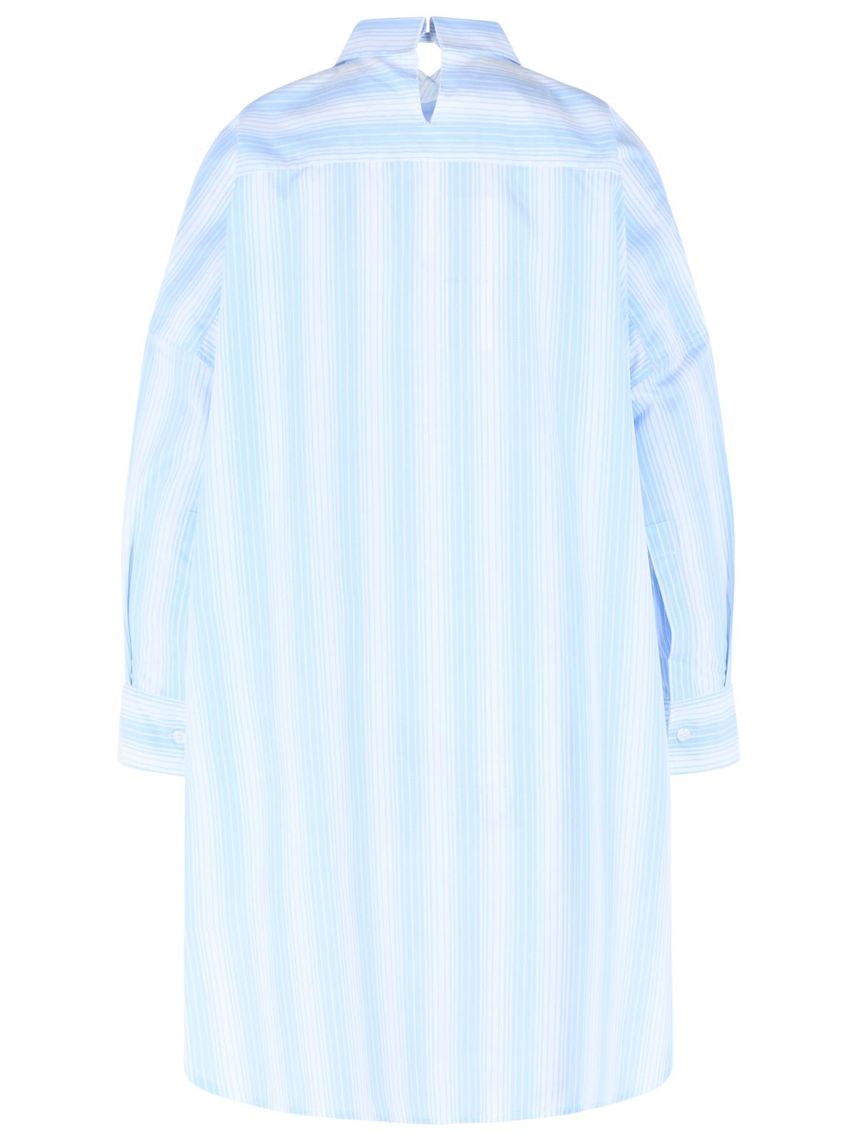 Marni Light Blue Cotton Poplin Shirt Women MARNI