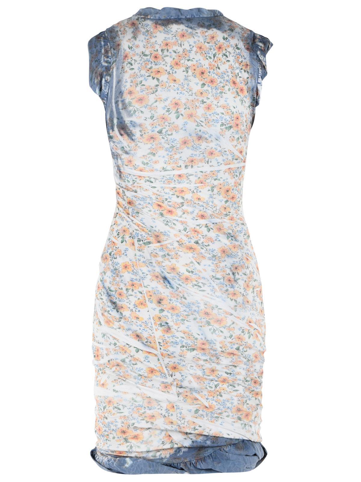 Diesel 'D-Ayana' Multicolor Stretch Cotton Dress Women DIESEL