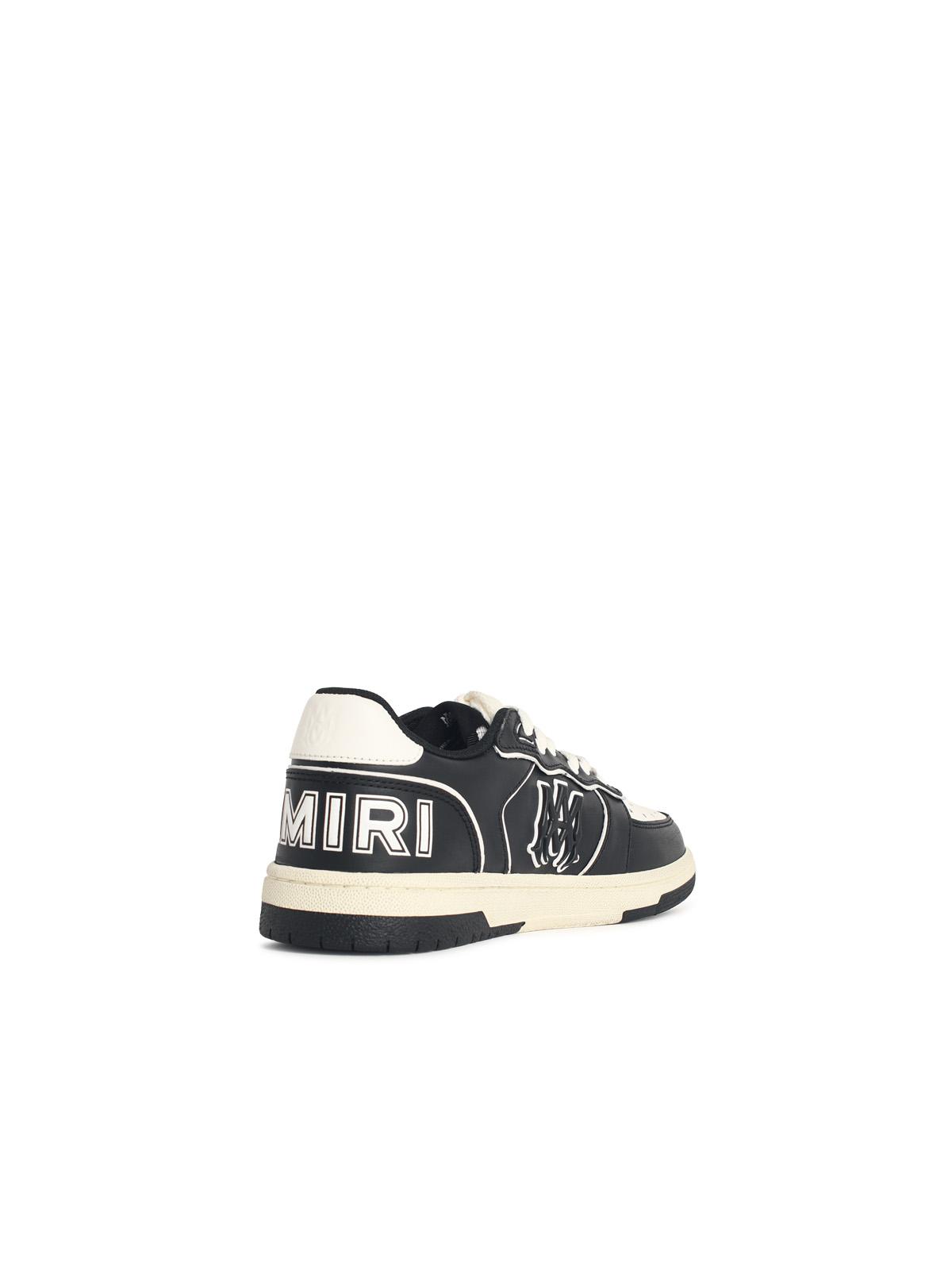 Amiri 'Newport' Black Leather Blend Sneakers Men AMIRI