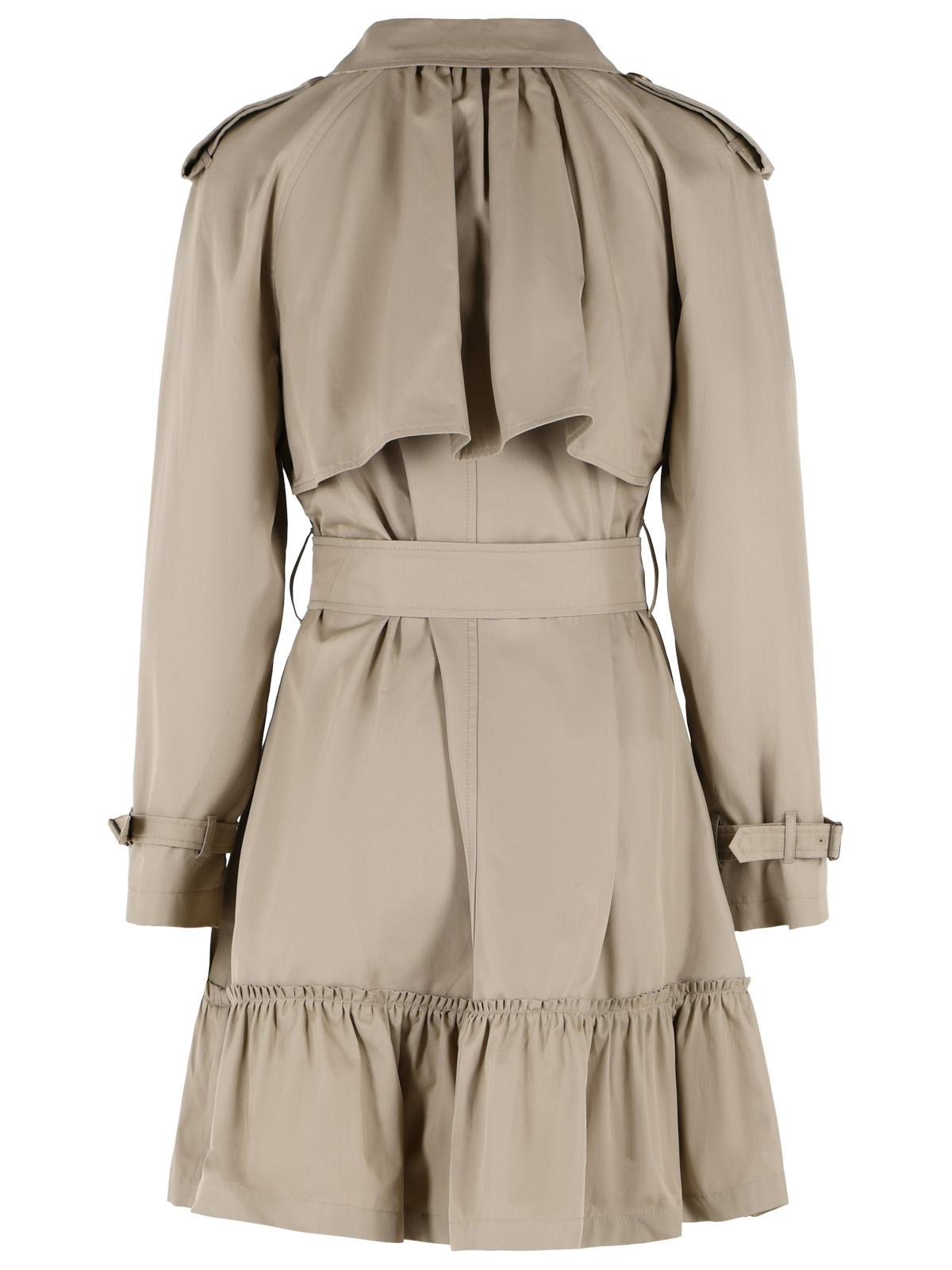 Burberry 'Tillydrine' Beige Cotton Trench Coat Women BURBERRY