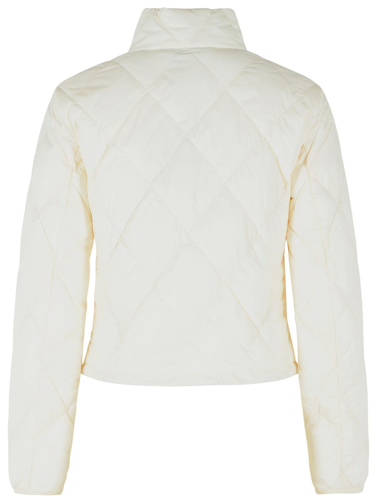 Burberry 'Bramford' Ivory Nylon Jacket Women BURBERRY