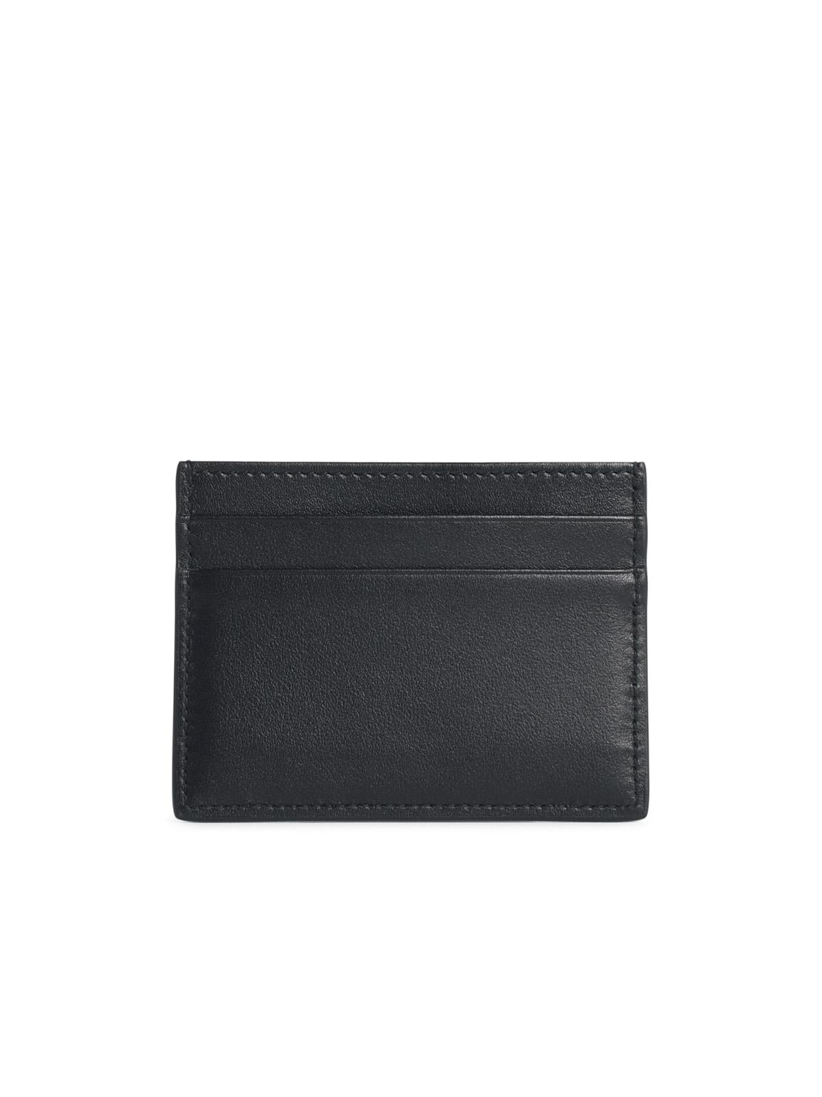 Dolce & Gabbana Black Plongé Calf Card Holder Women DOLCE & GABBANA