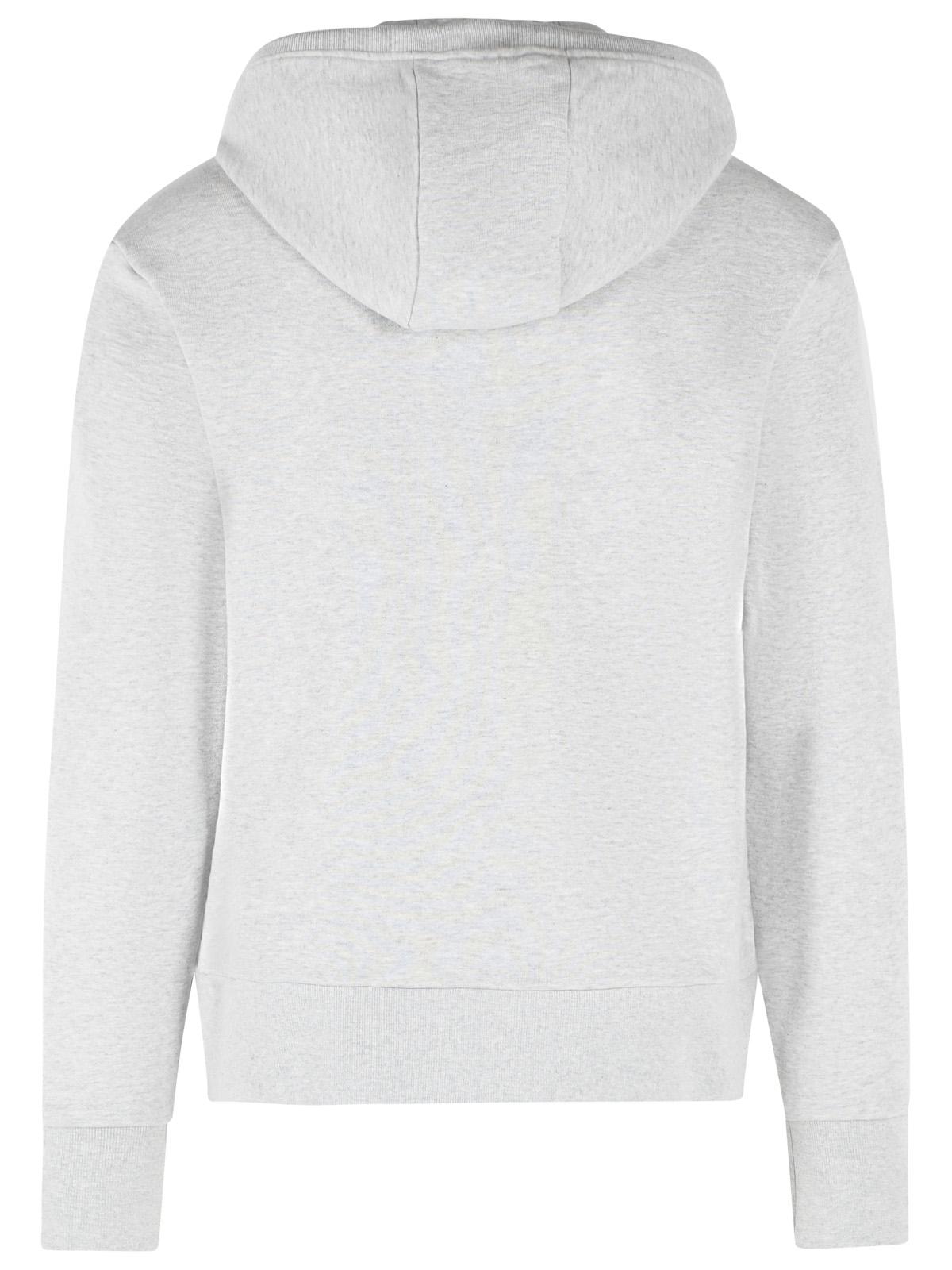 Thom Browne 'Colorblock 4 Bar' Grey Cotton Sweatshirt Men THOM BROWNE