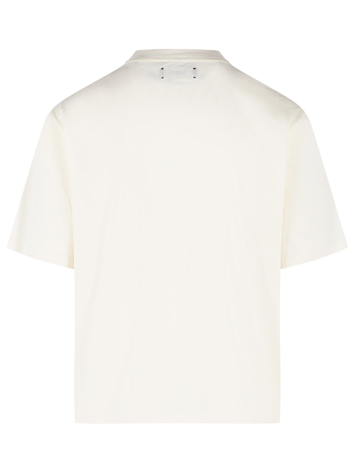 Amiri 'South Cali' Ivory Cotton T-Shirt Men AMIRI