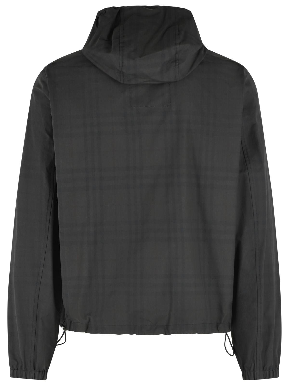 Burberry 'Newport' Brown Cotton Down Jacket Men BURBERRY