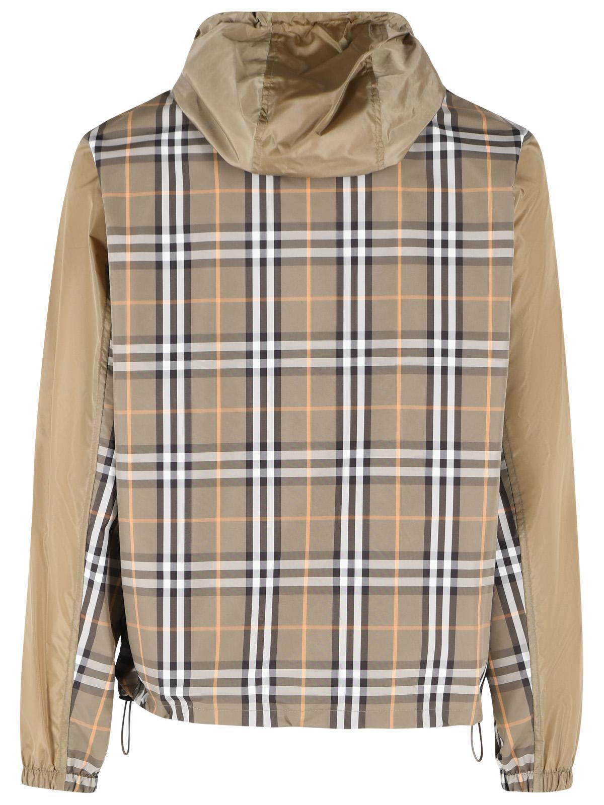 Burberry 'Newport' Brown Polyamide Jacket Men BURBERRY