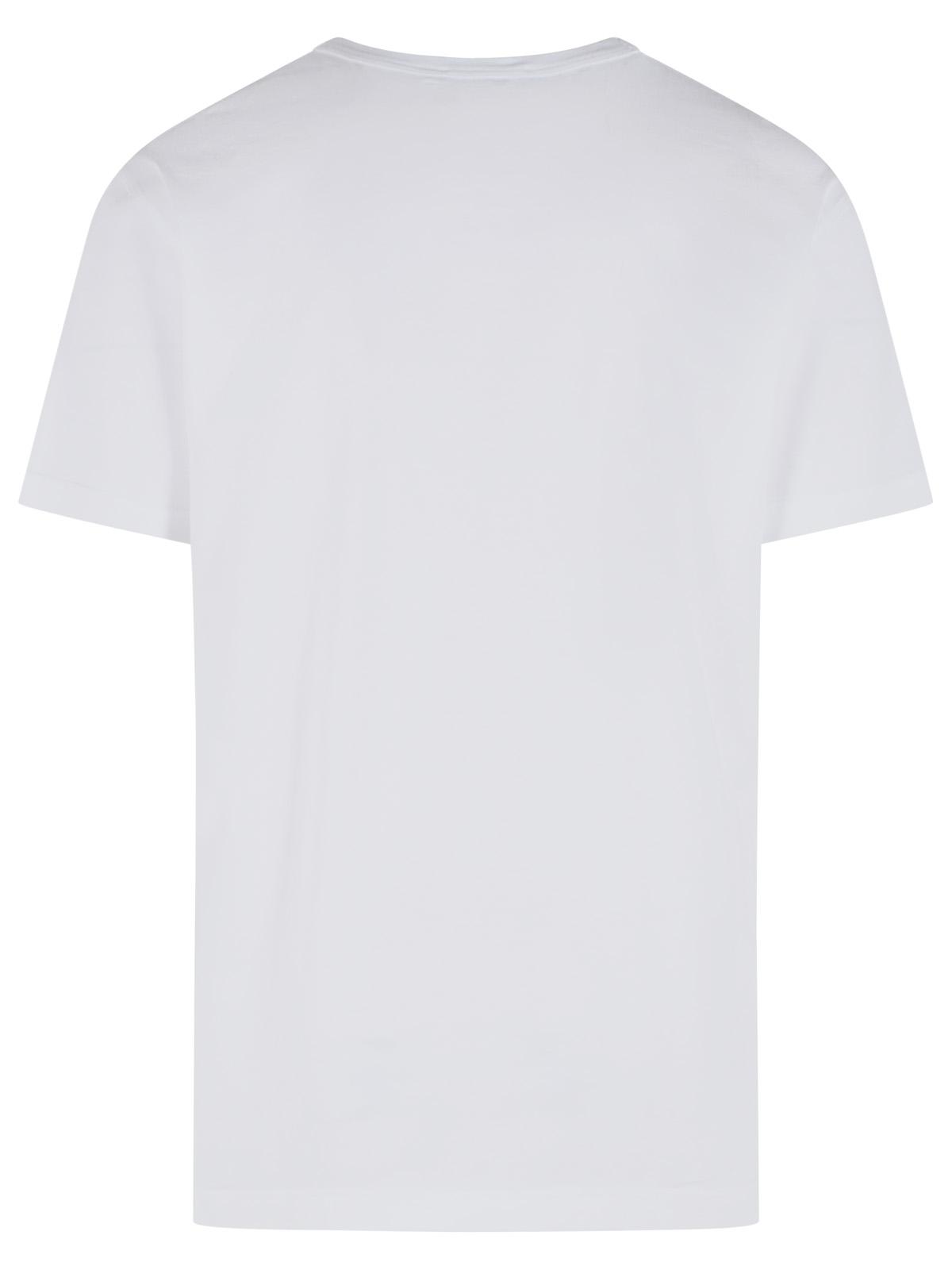 Dolce & Gabbana White Cotton T-Shirt Men DOLCE & GABBANA