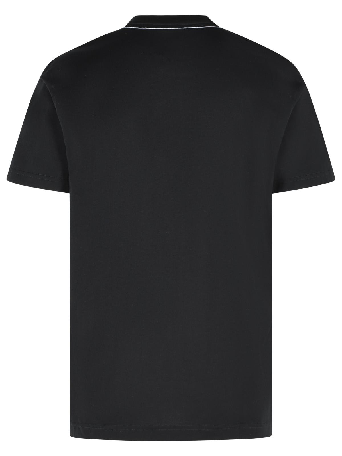 Dolce & Gabbana Black Cotton T-Shirt Men DOLCE & GABBANA