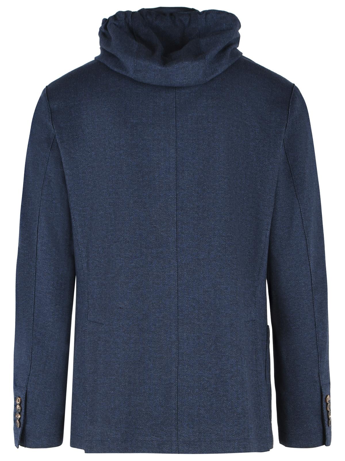 Eleventy Blue Polyester Blend Blazer Men ELEVENTY