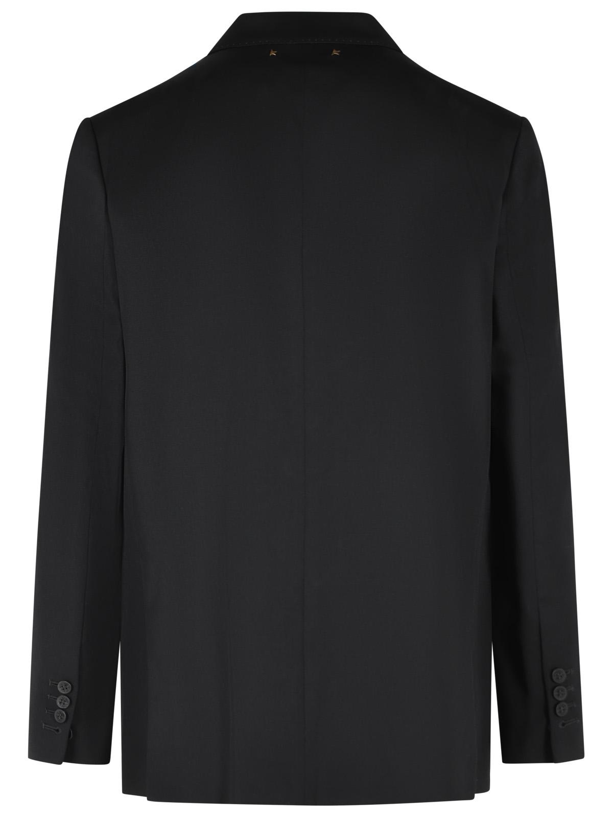 Golden Goose Black Virgin Wool Blazer Men GOLDEN GOOSE