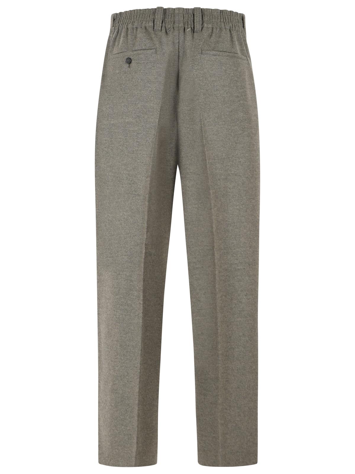 Golden Goose 'Slacks' Grey Virgin Wool Trousers Men GOLDEN GOOSE