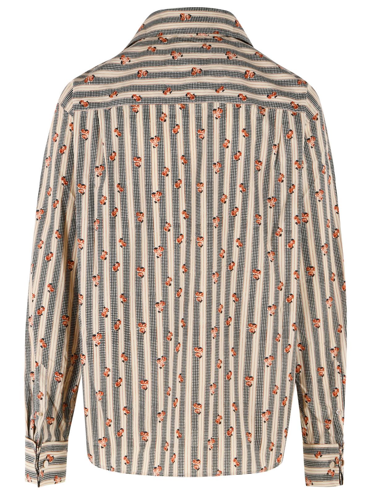 Dries Van Noten 'Cedon' Beige Cotton Shirt Men DRIES VAN NOTEN