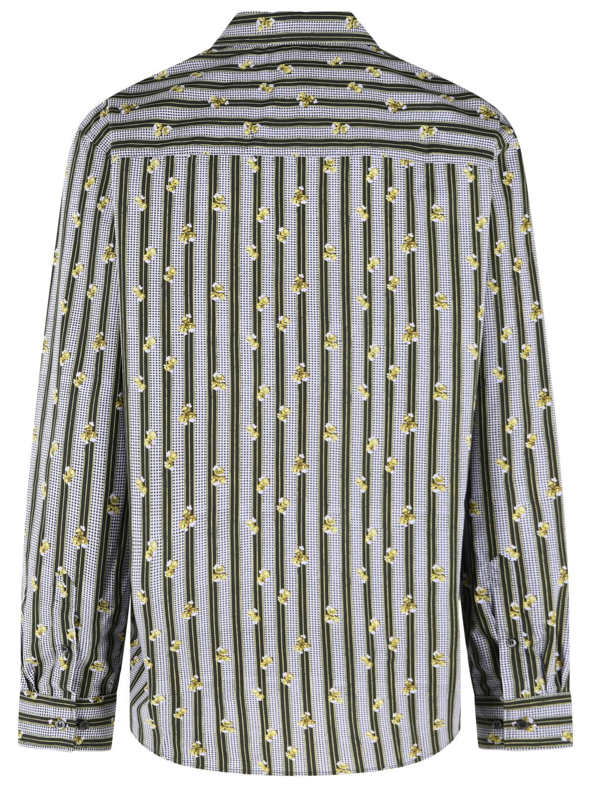 Dries Van Noten 'Caper' Lilac Cotton Shirt Men DRIES VAN NOTEN
