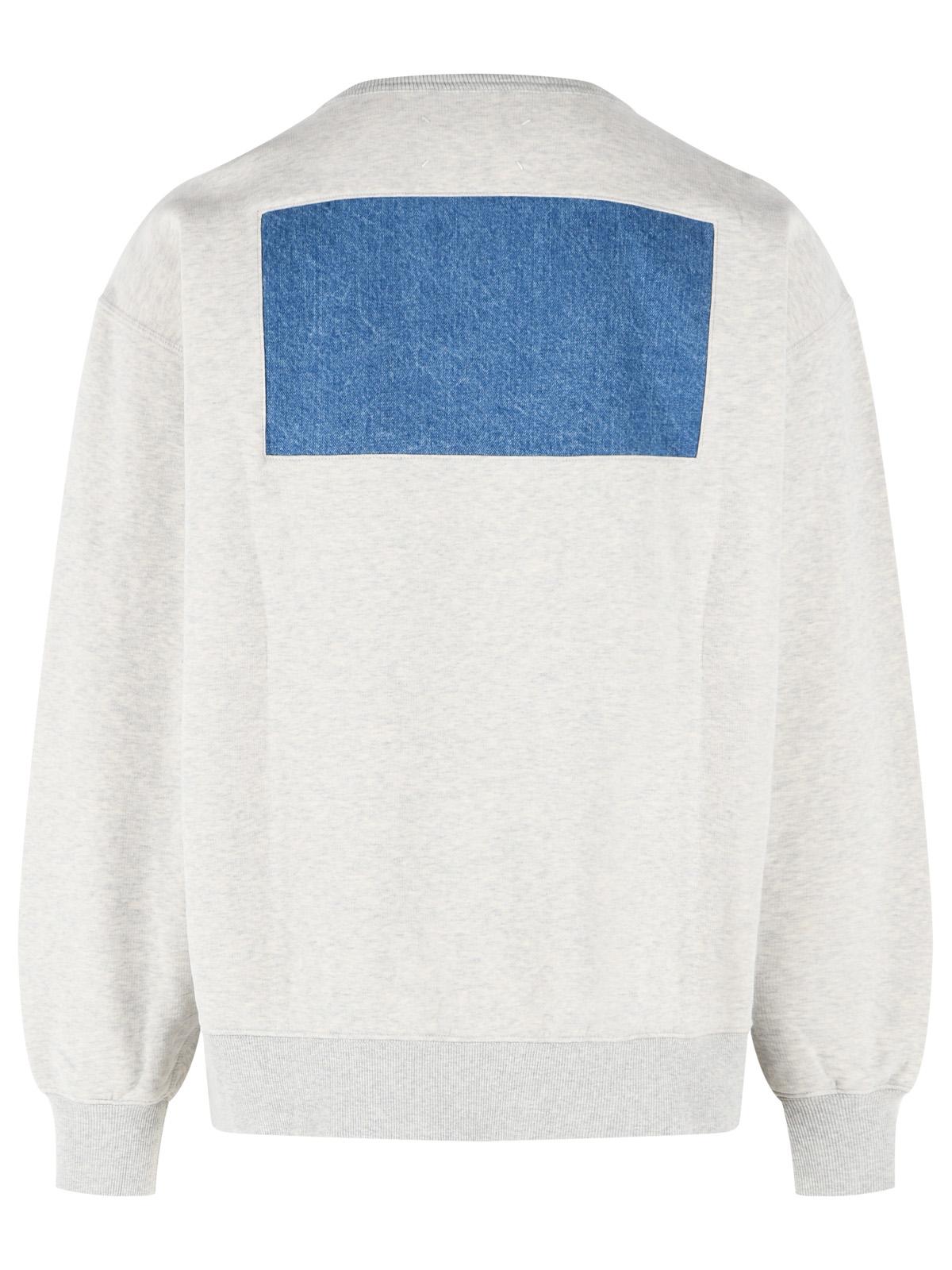 Maison Margiela Ecru Cotton Sweatshirt Men MAISON MARGIELA