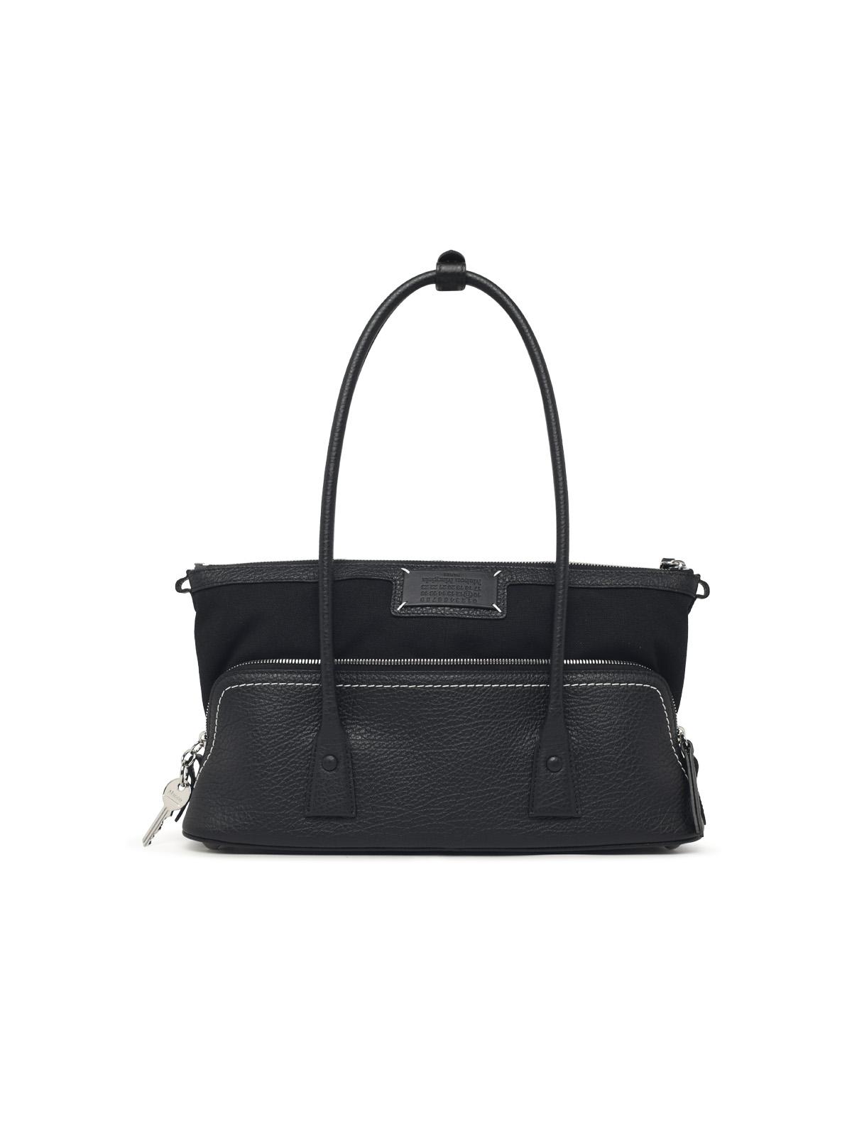 Maison Margiela '5Ac East West' Black Leather Bag Women MAISON MARGIELA