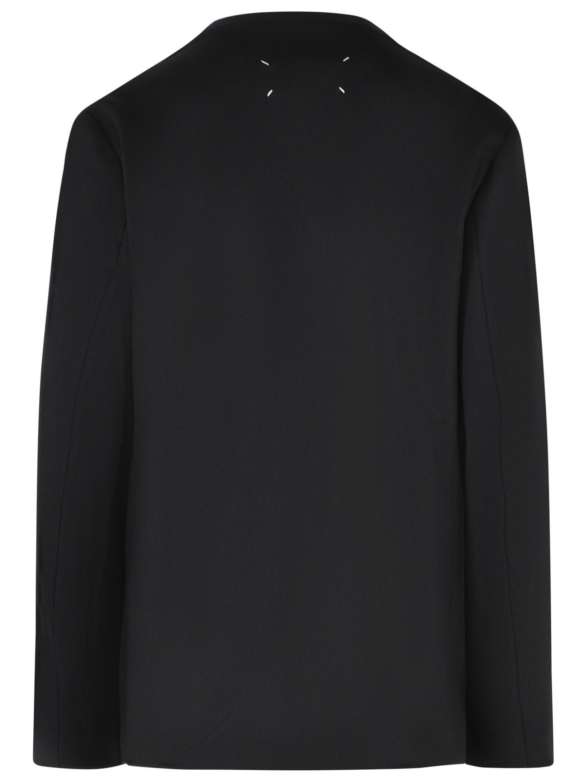 Maison Margiela Black Virgin Wool Blazer Women MAISON MARGIELA