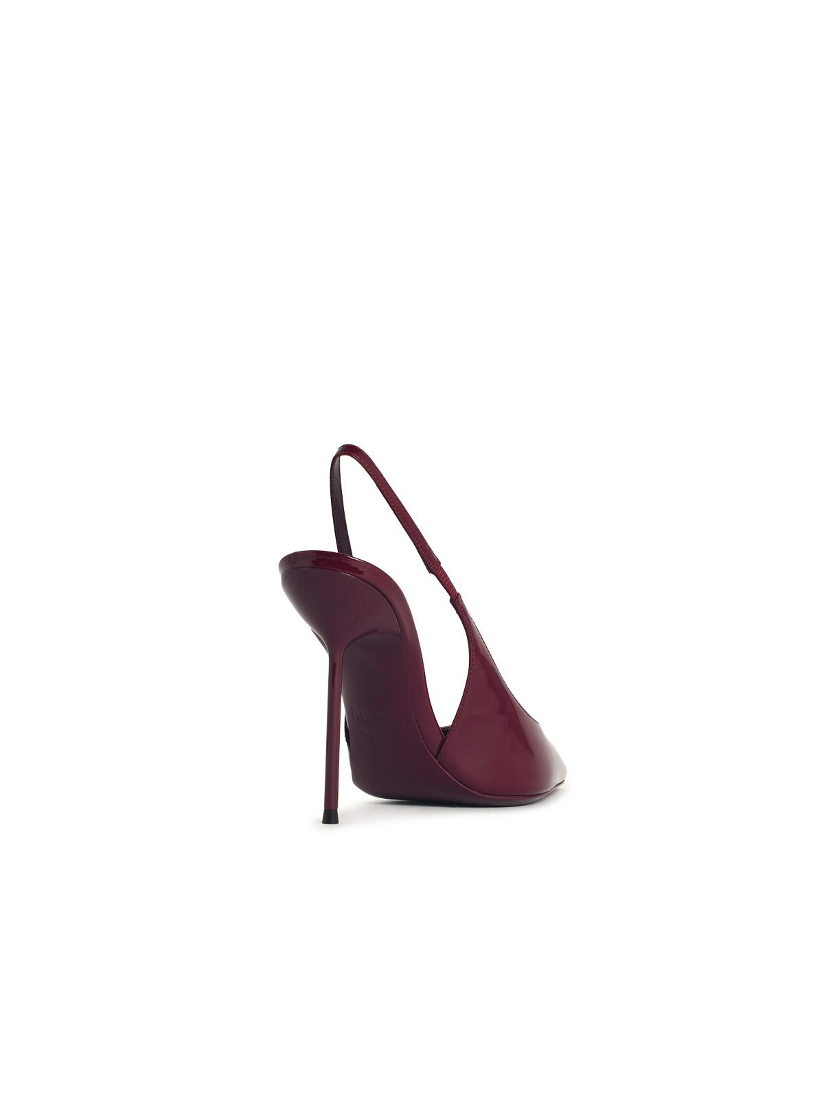 Paris Texas 'Lidia' 'Rouge Noir' Pele Slingbacks Women PARIS TEXAS