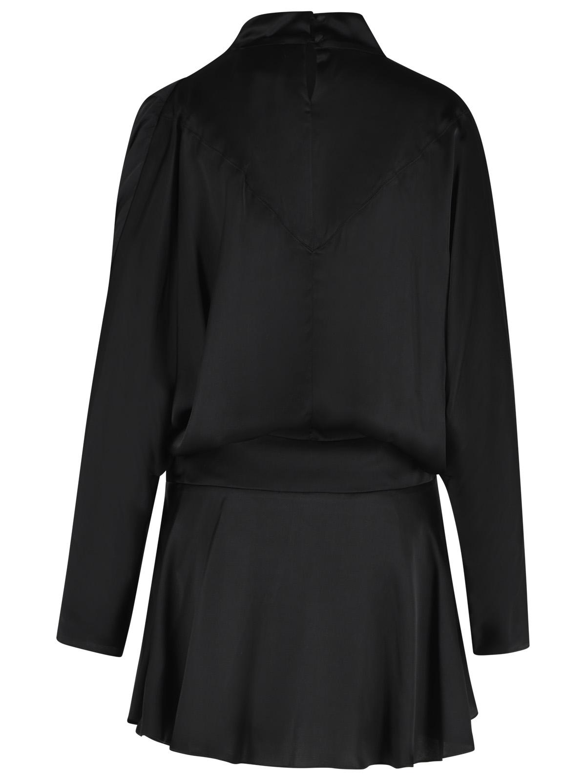 Isabel Marant 'Neline' Black Viscose Mini Dress Women ISABEL MARANT