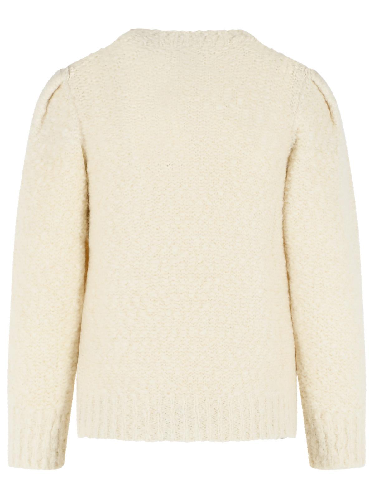 Isabel Marant 'Emma' Ivory Virgin Wool Blend Sweater Women ISABEL MARANT