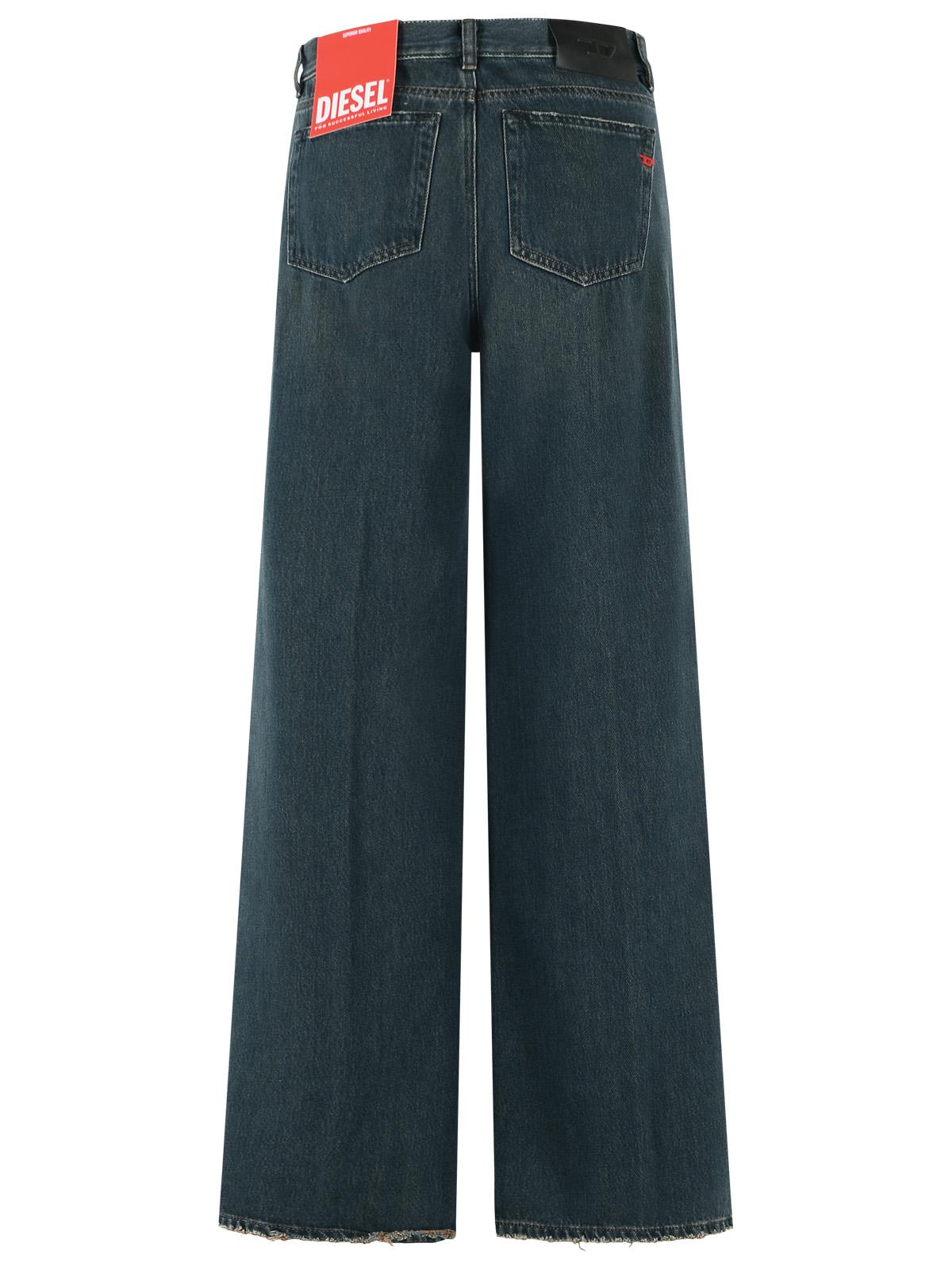 Diesel D-Akemi Jeans In Blue Lyocell Blend Women DIESEL