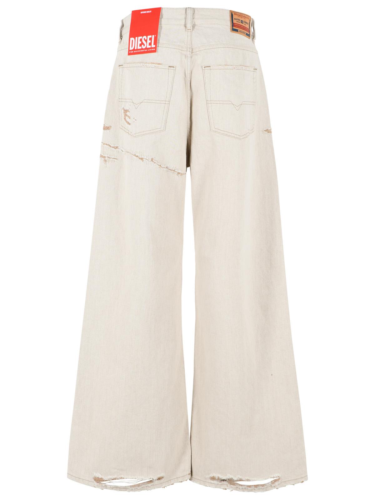 Diesel '1996 D-Sire' Beige Denim Jeans Women DIESEL