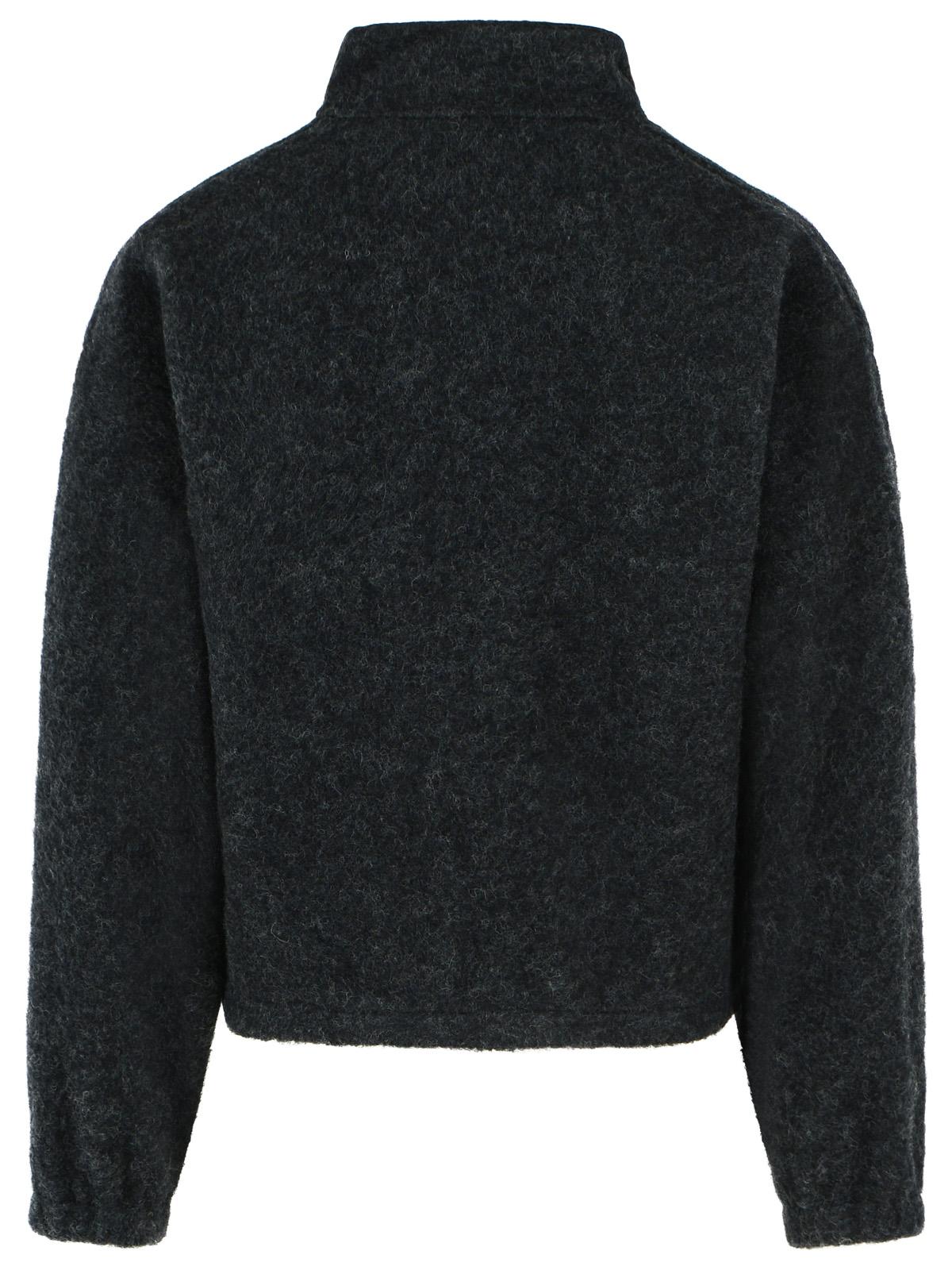 Jil Sander Lava Stone Wool Fleece Sweatshirt Men JIL SANDER
