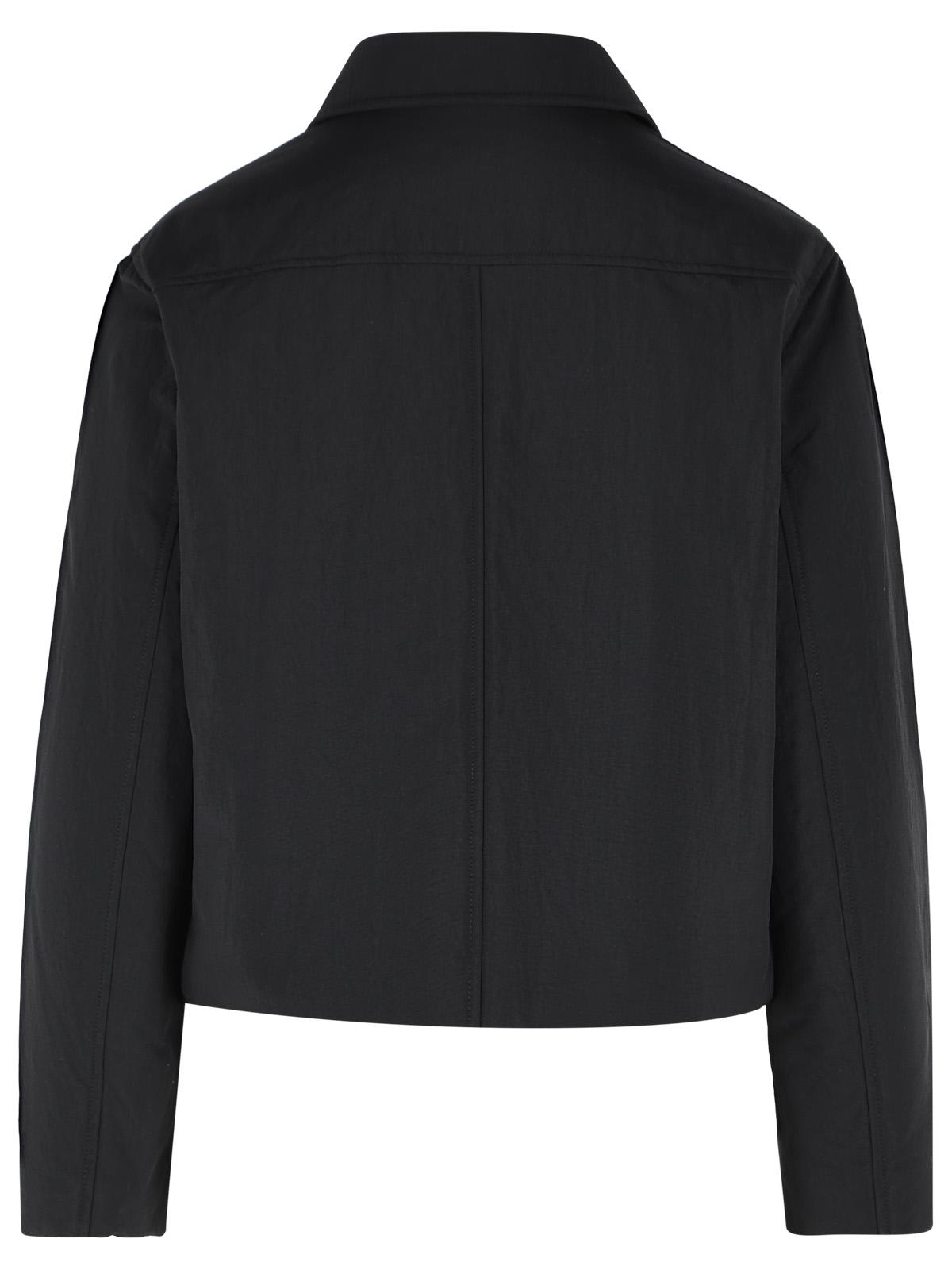 Jil Sander Black Polyamide Jacket Women JIL SANDER