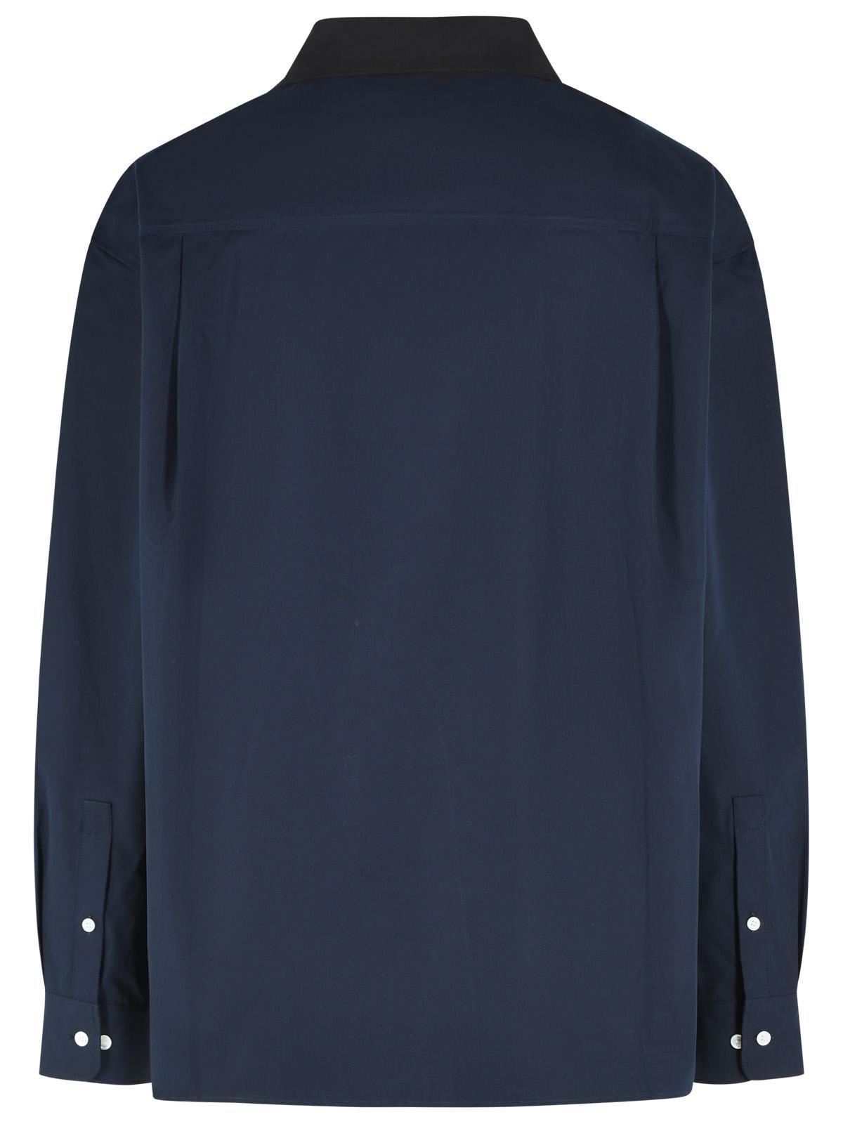 Marni Blue Cotton Shirt Men MARNI
