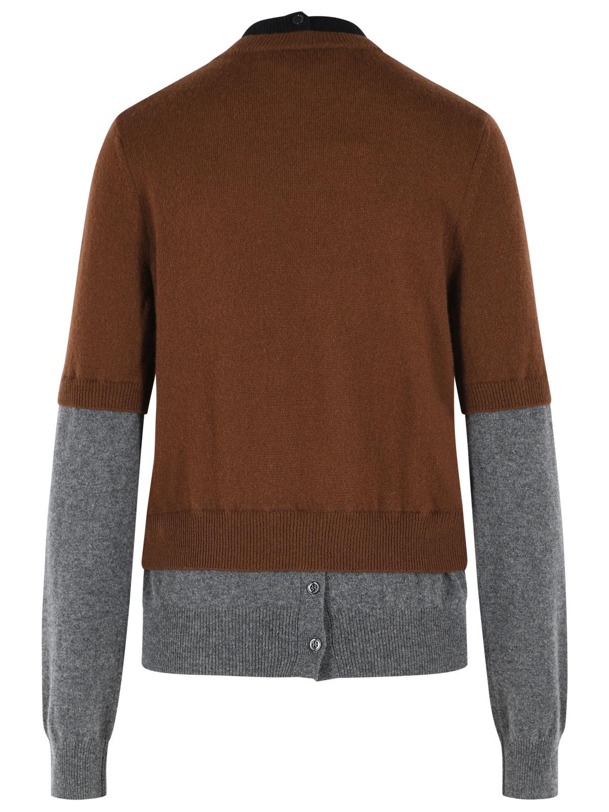 Marni Brown Cashmere Sweater Women MARNI