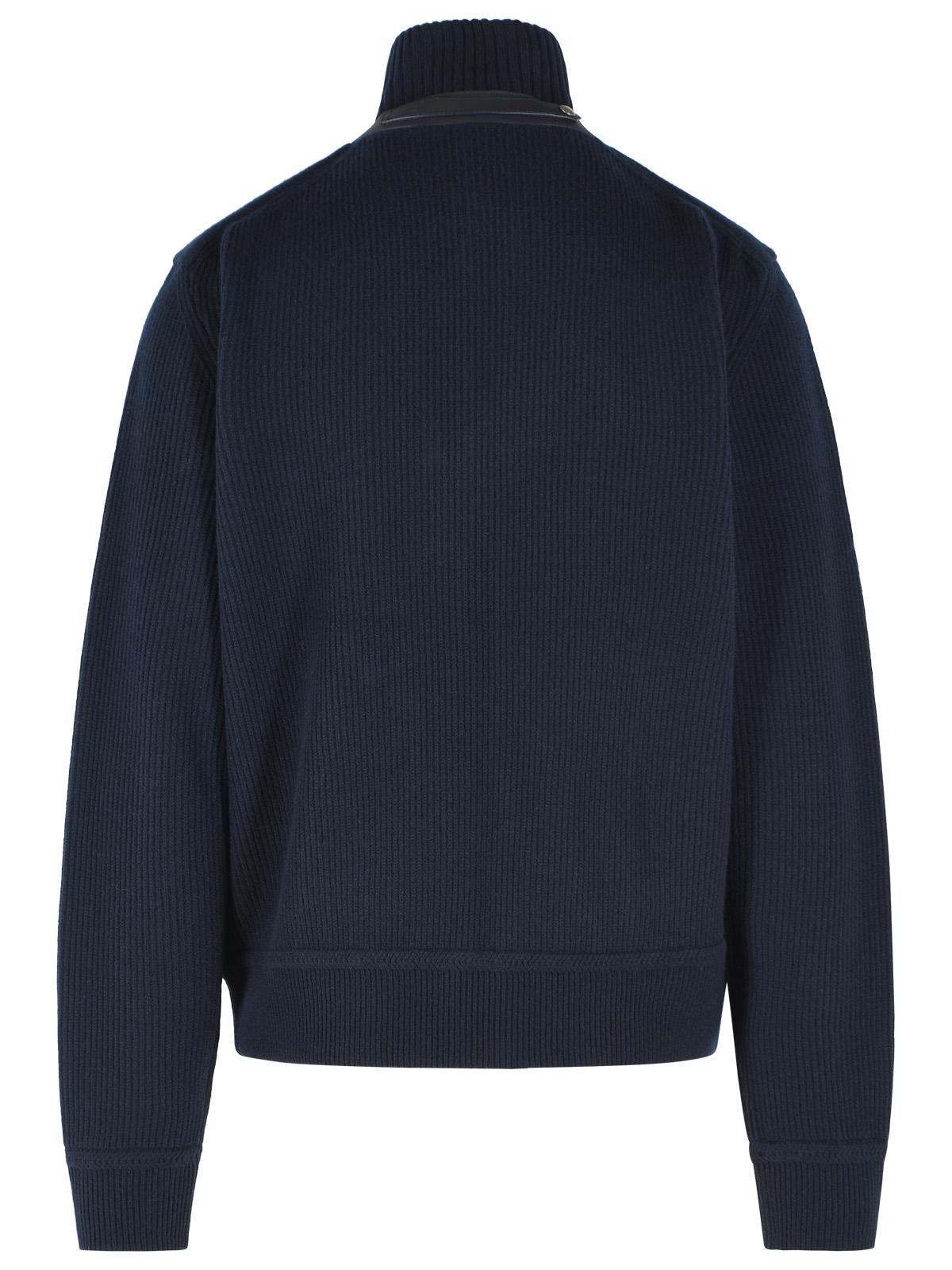 Tom Ford Navy Blue Wool Blend Jacket Men TOM FORD