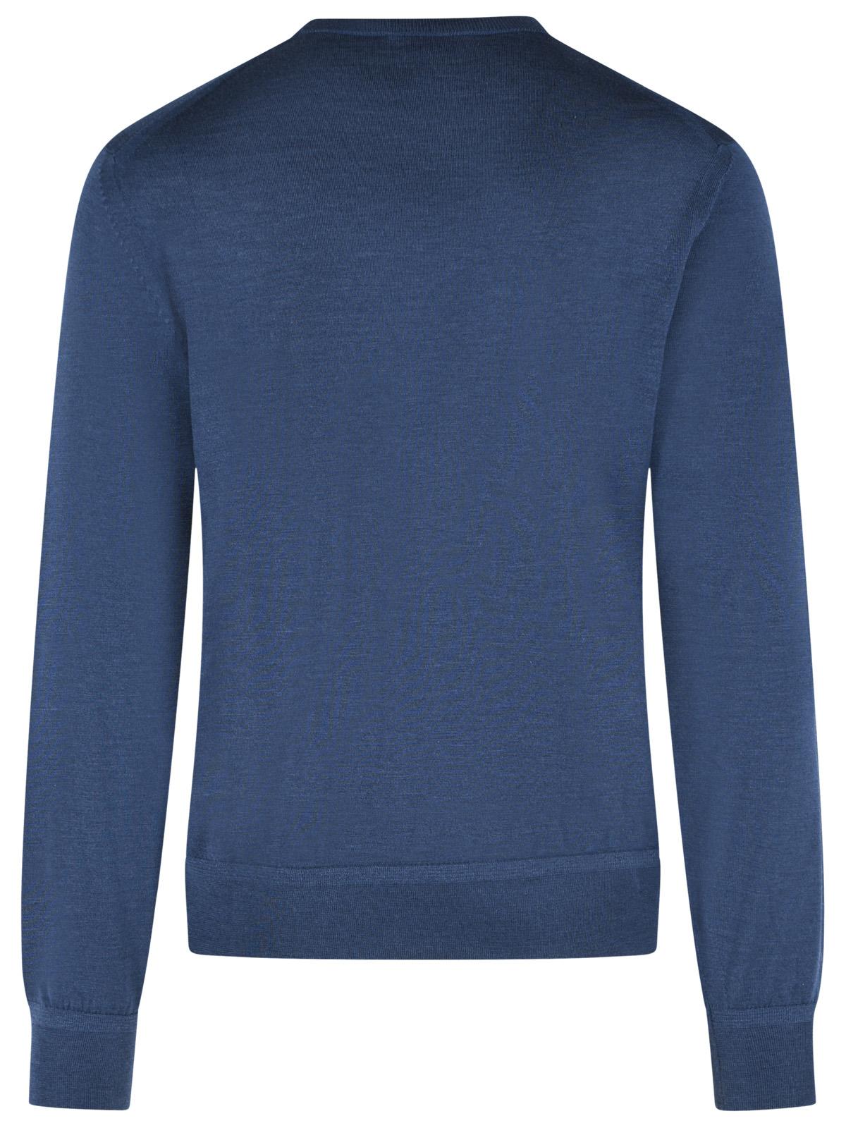 Tom Ford Blue Cashmere And Silk Sweater Men TOM FORD