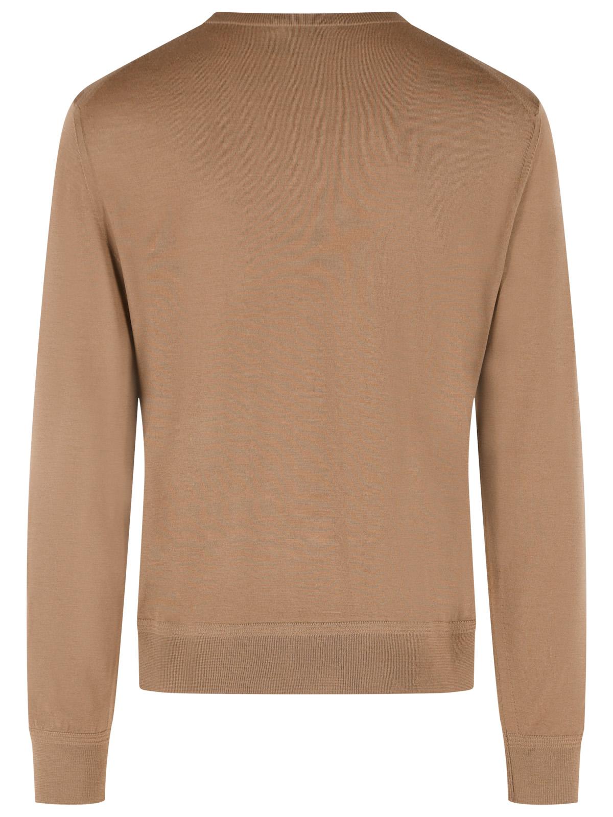 Tom Ford Brown Wool Sweater Men TOM FORD