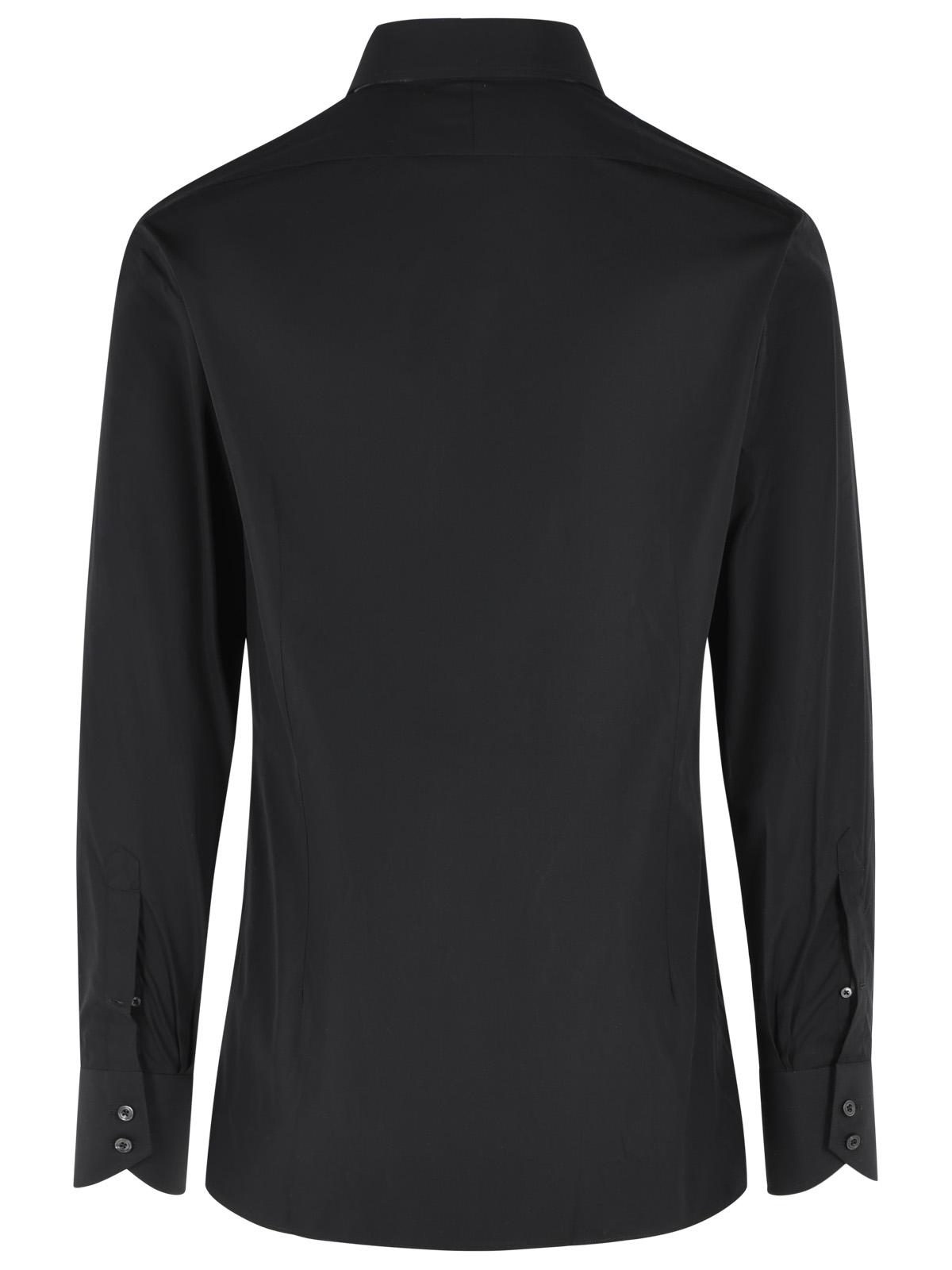 Tom Ford 'Slim' Black Cotton Shirt Men TOM FORD