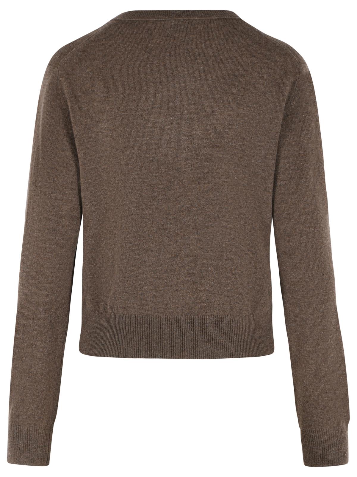 Lisa Yang 'Greer' Dark Truffle Brown Cashmere Sweater Women LISA YANG