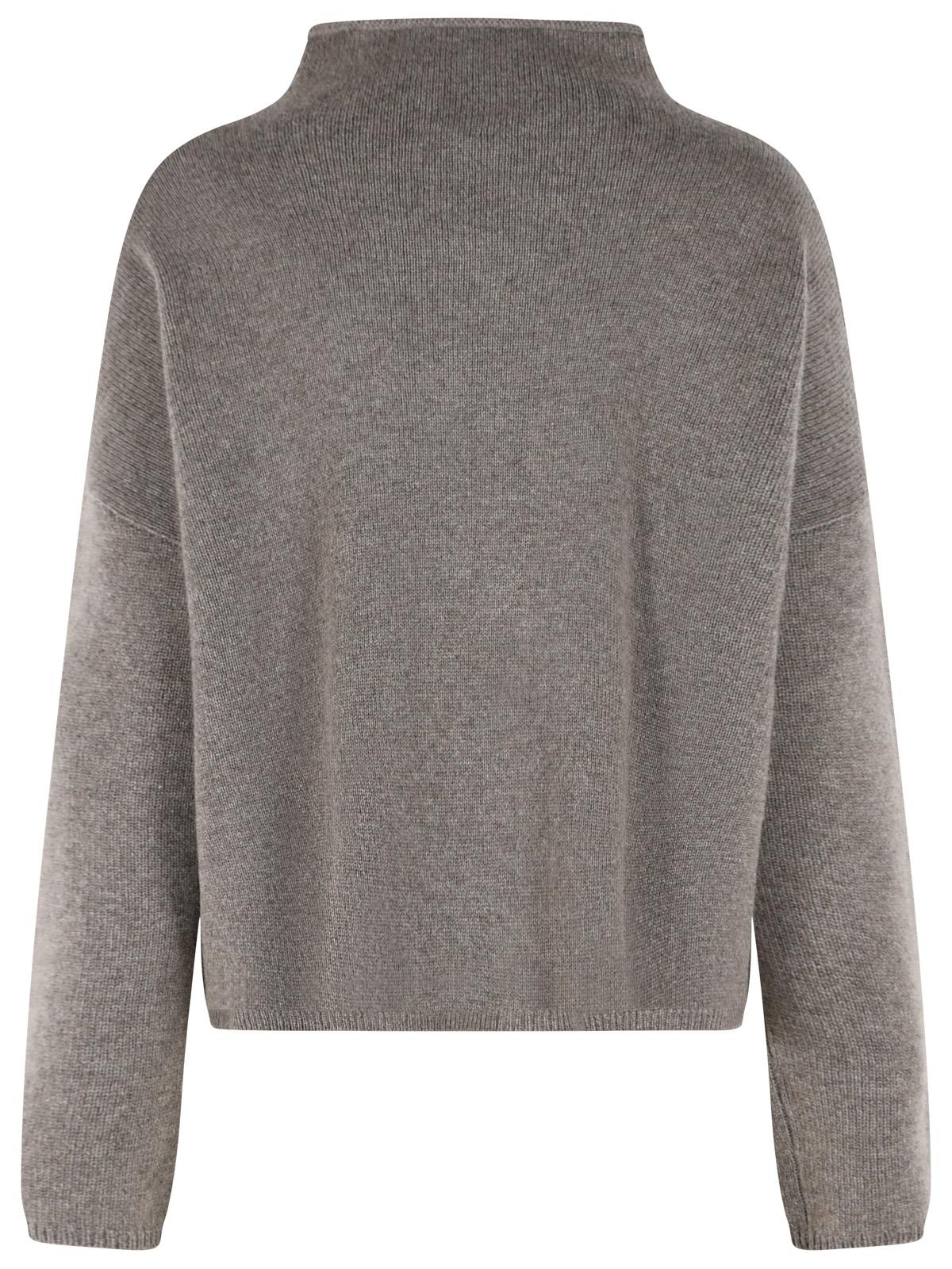 Lisa Yang 'Sandy' Truffle Beige Cashmere Turtleneck Sweater Women LISA YANG