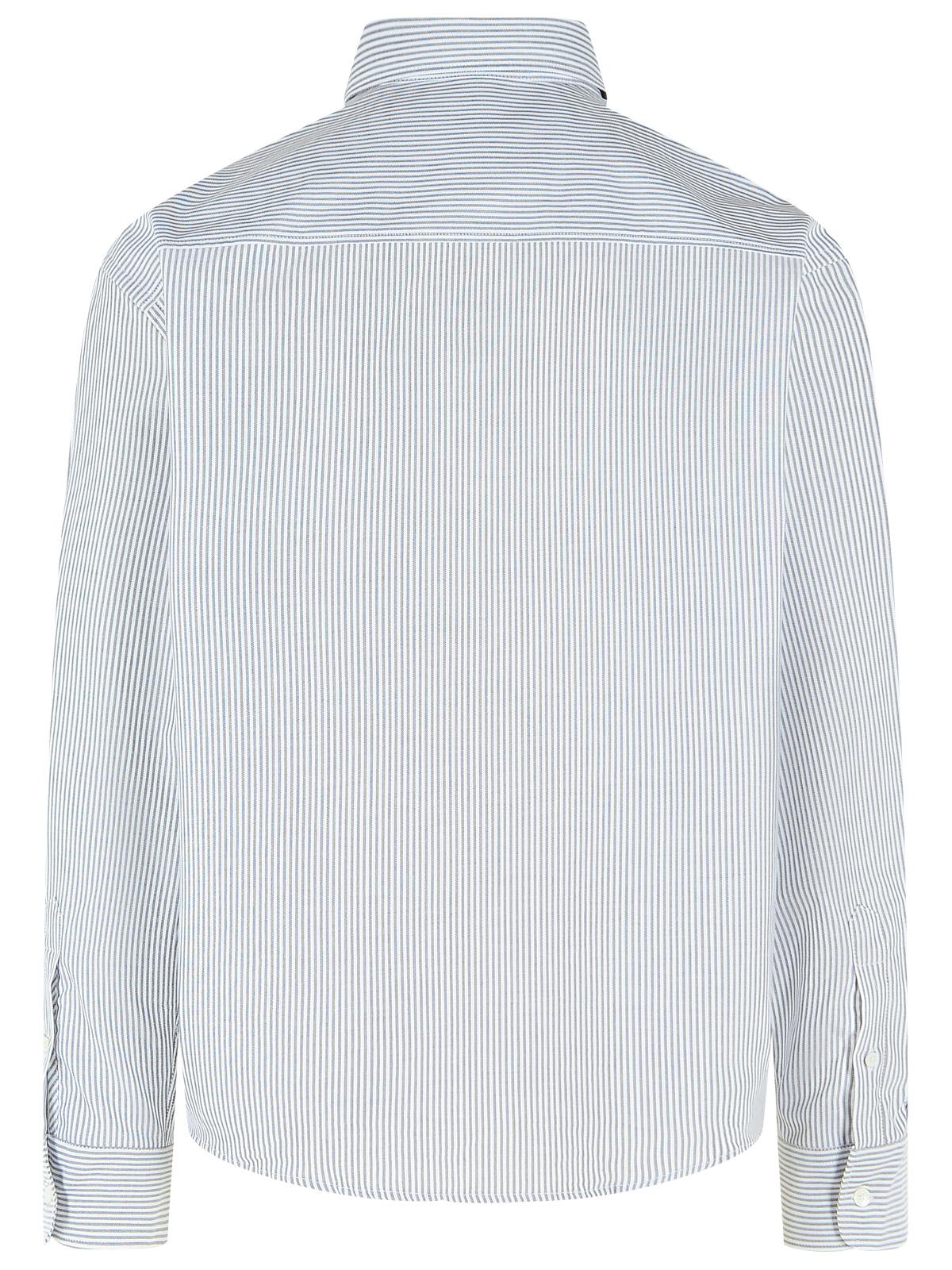 Ami Paris 'Ami De Cœur' Black And White Cotton Shirt Men AMI PARIS