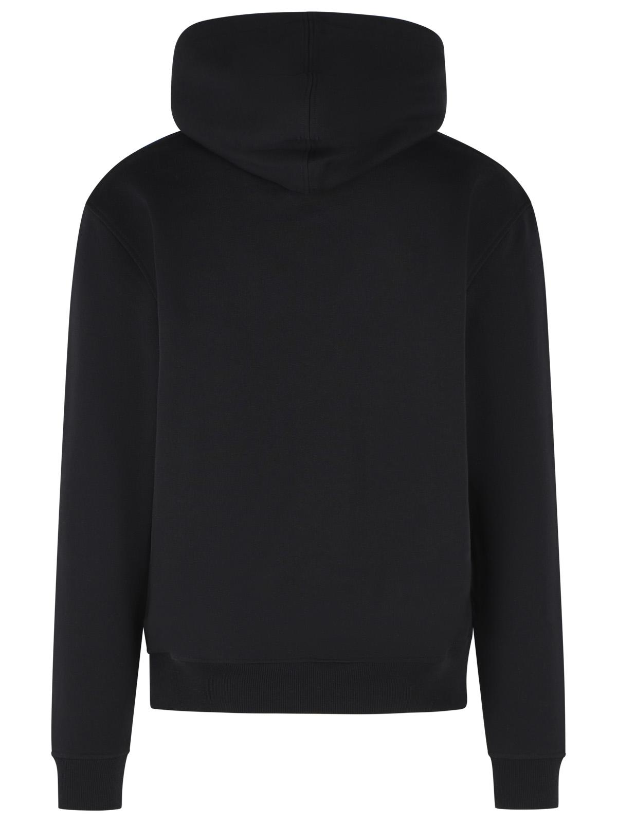 Ami Paris Black Cotton Sweatshirt Men AMI PARIS