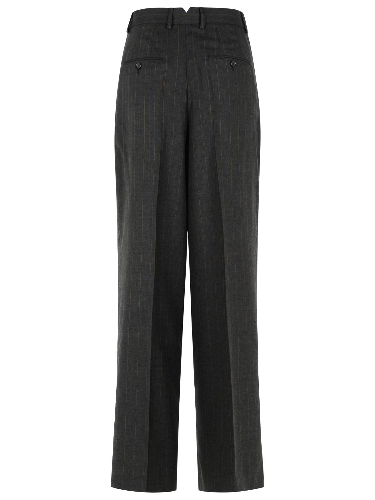 Ami Paris Black Virgin Wool Trousers Women AMI PARIS