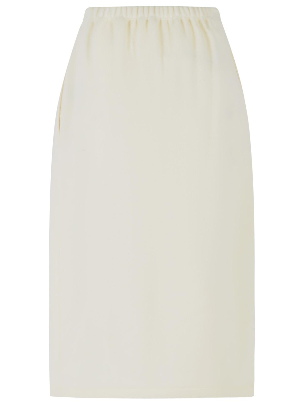 Rier 'Wrap' White Wool Skirt Women RIER