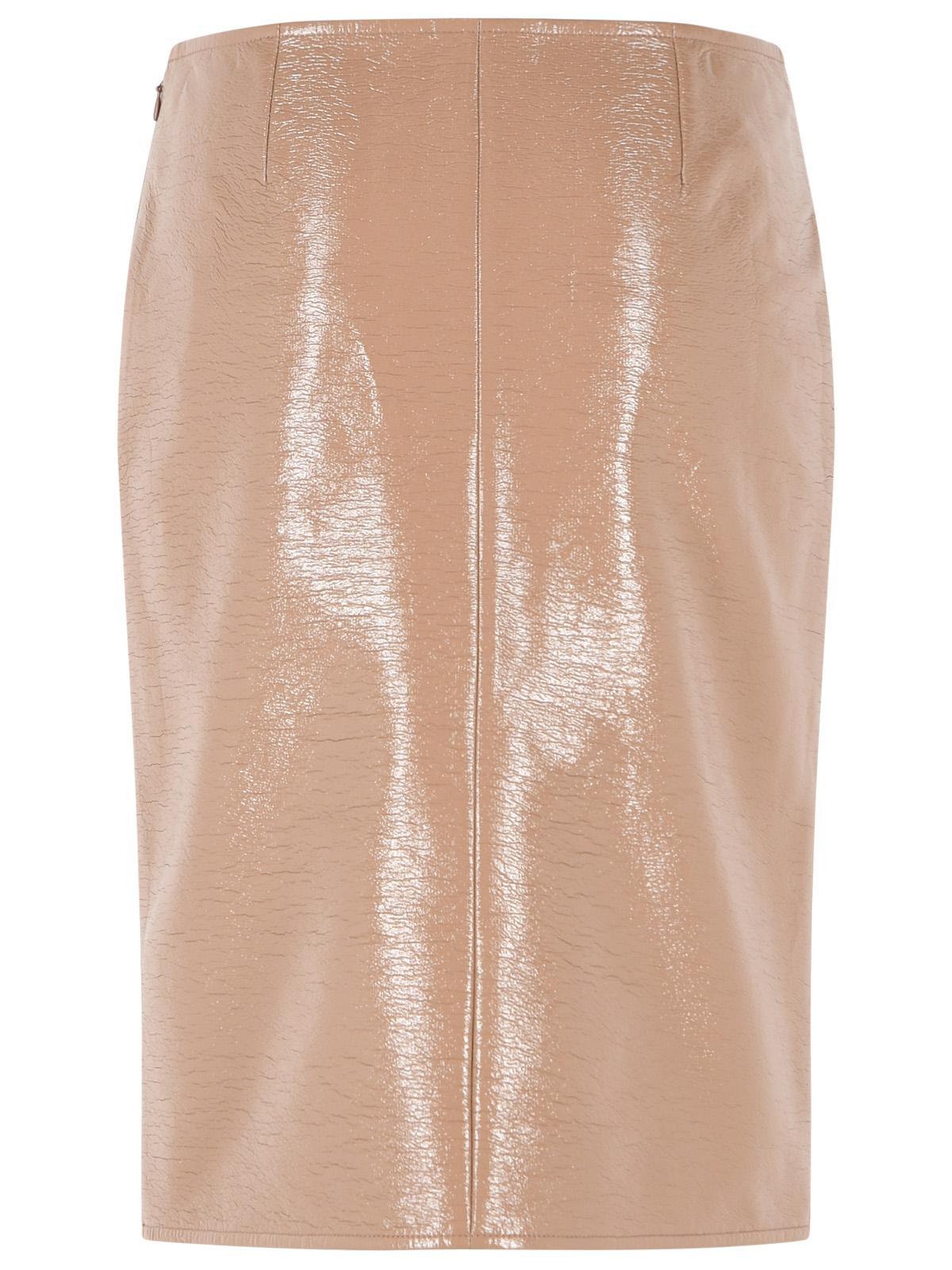 Courreges 'Bronzer' Vinyl Skirt Women COURREGES