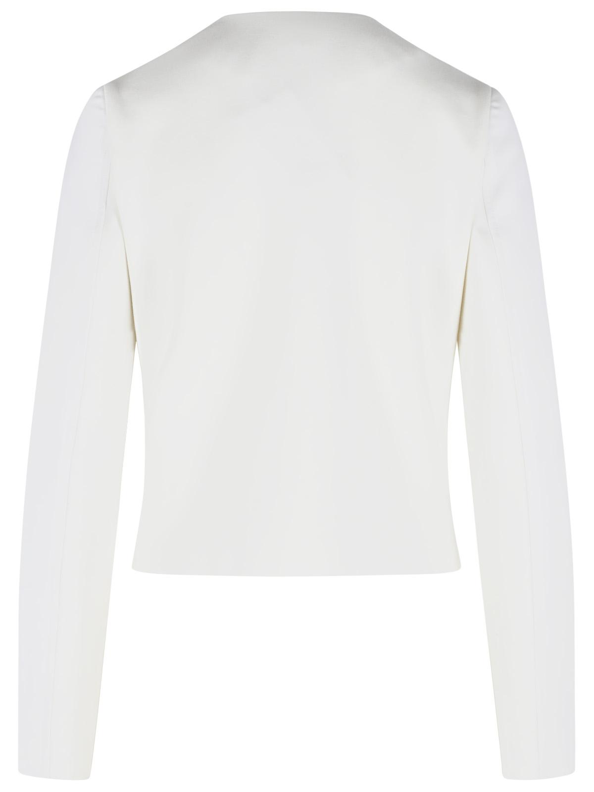 Courreges White Wool Blend Jacket Women COURREGES