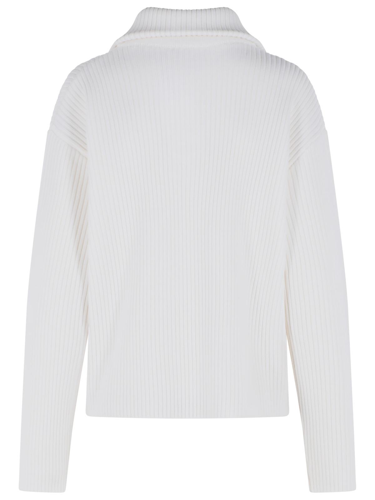 Courreges White Merino Wool Sweater Women COURREGES