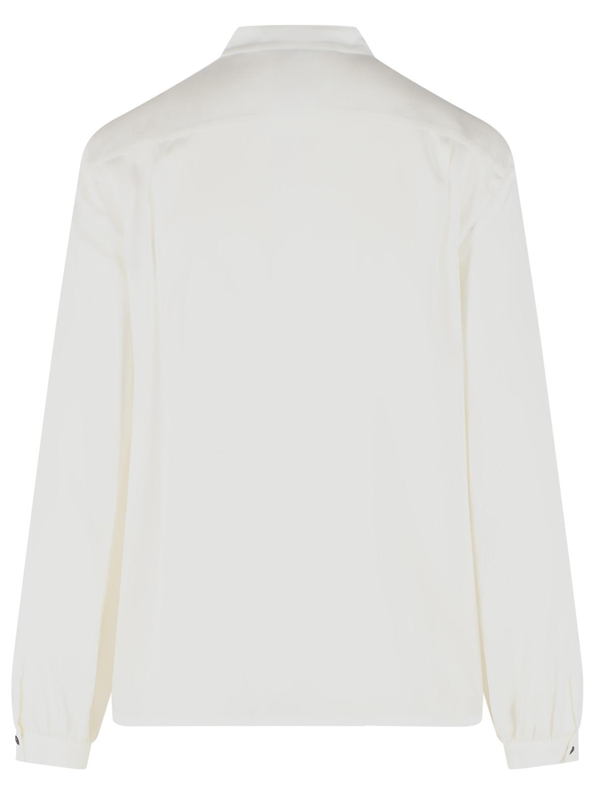 Max Mara 'Leccio' White Silk Shirt Women MAX MARA