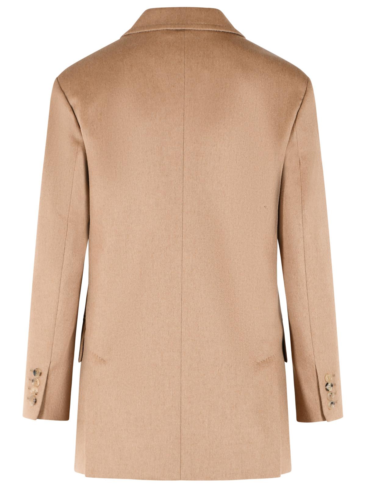 Max Mara 'Olimpia' Brown Sable Camel Blazer Women MAX MARA