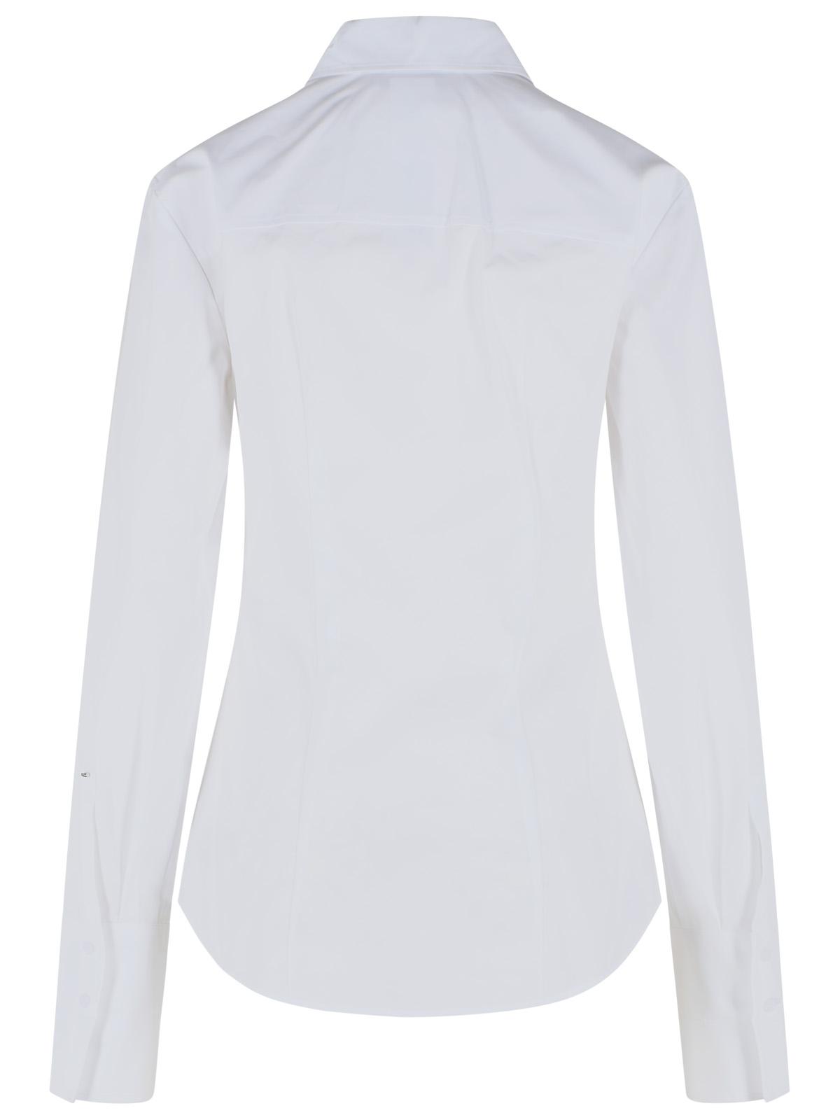 Sportmax 'Accordo' White Cotton Shirt Women SPORTMAX