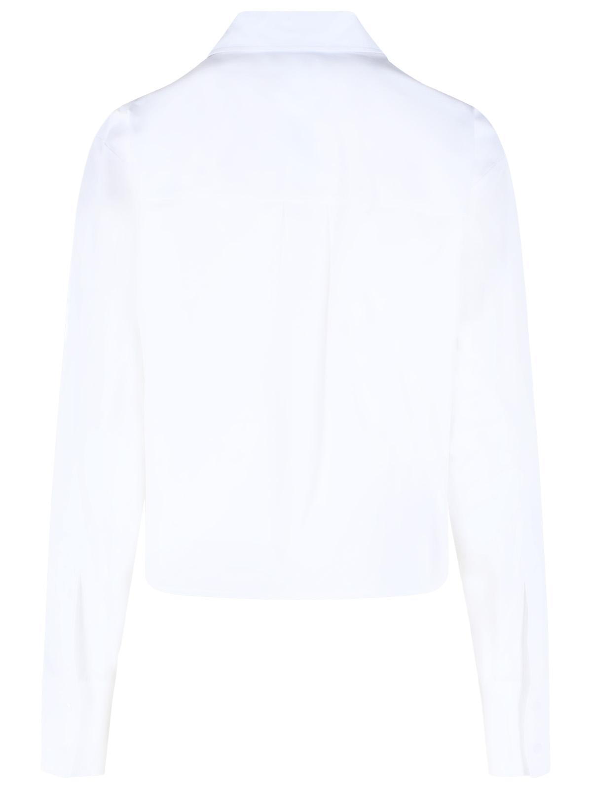 Sportmax 'Virgola' White Cotton Shirt Women SPORTMAX