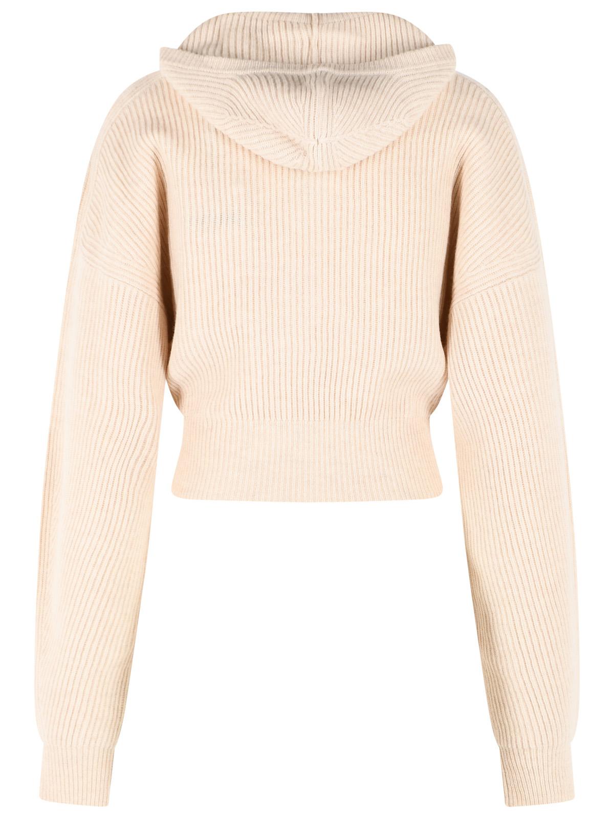 Sportmax 'Balco' Ivory Wool And Cashmere Cardigan Women SPORTMAX