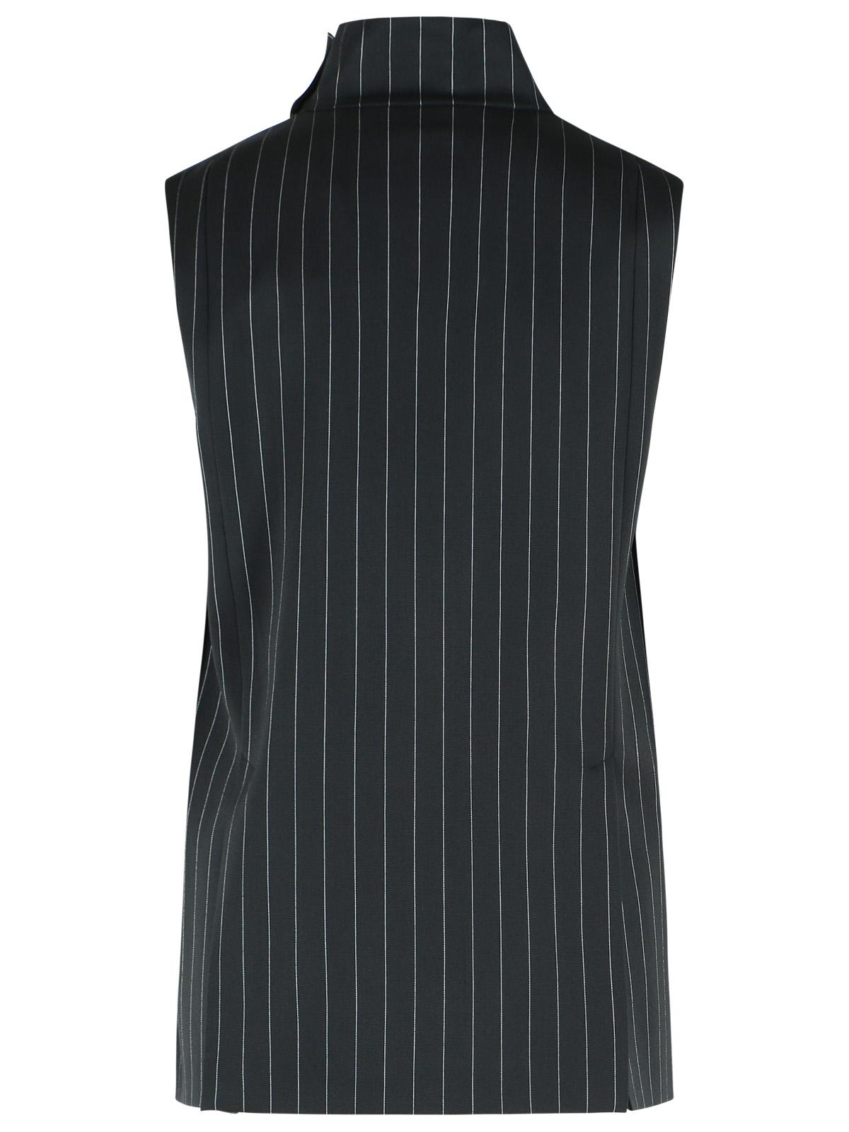 Sportmax 'Albata' Sleeveless Black Wool Top Women SPORTMAX