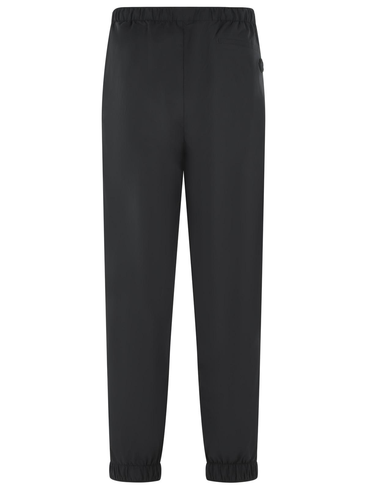Moncler Technical Trousers In Black Elastic Fabric Men MONCLER