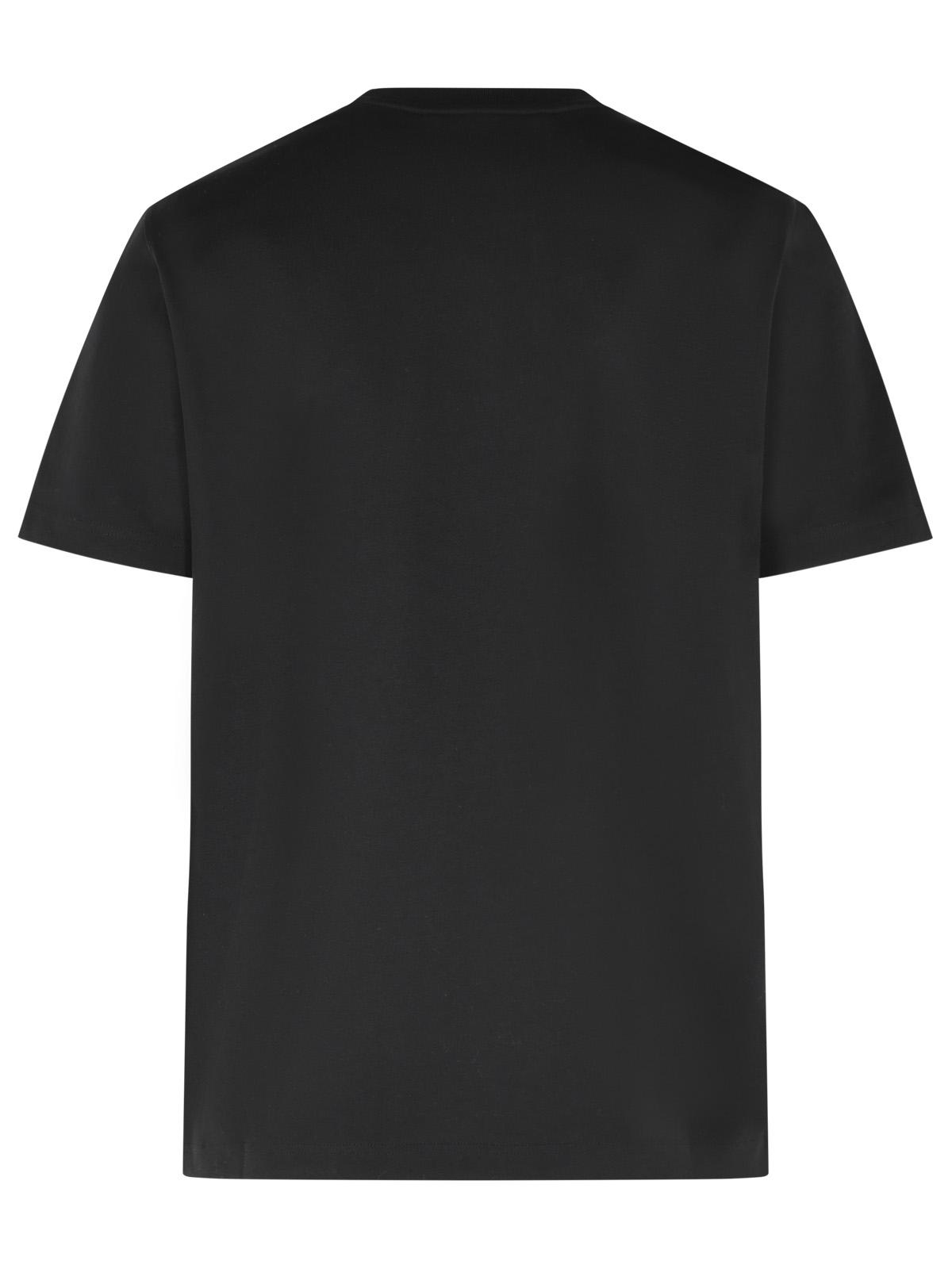 Moncler Black Cotton T-Shirt Men MONCLER